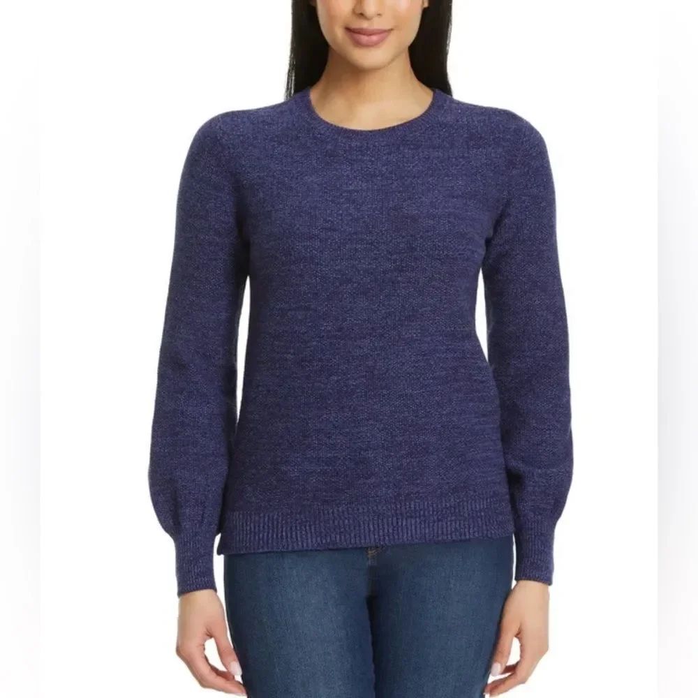 Gloria Vanderbilt Women's Navy Sweater